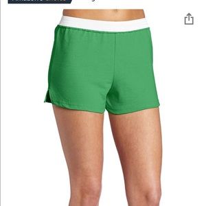 NEW Large GREEN Soffe Women's Shorts Sz L